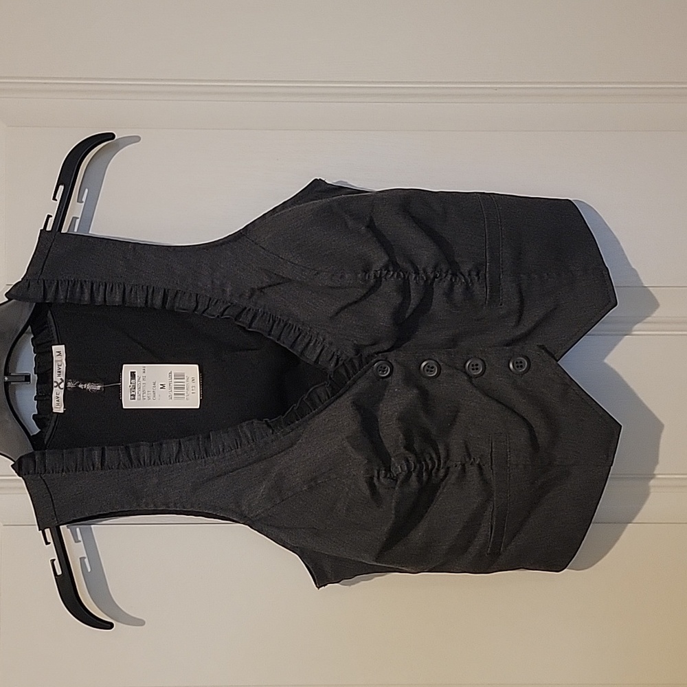 Womens Grey Vest